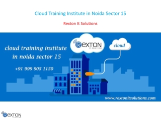 Cloud Training Institute in Noida Sector 15