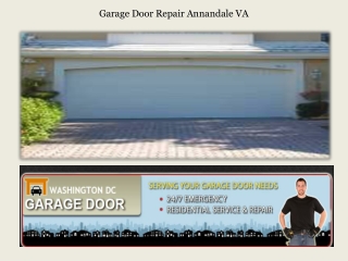 Garage Door Repair Annandale VA