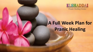 A pranic healing plan by Elshaddai pranic healing center