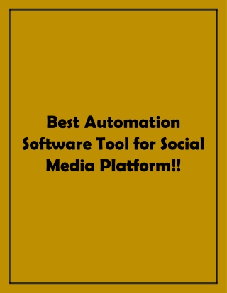 Windows Automation Software!!