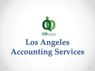 Los Angeles Accounting Services - qbcure.com