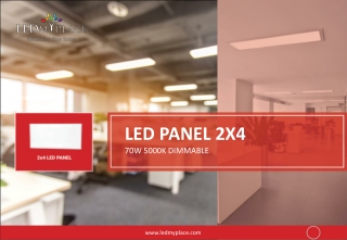 Why 2x4 LED Panel Lights Is Better Than Old Fluorescent Lights?