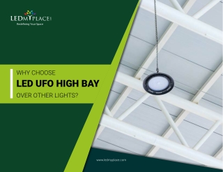 Grandlumen High Bay LED Light 150W UFO 5700K for Reduce Electricity Bills