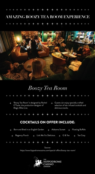 Amazing Boozy Tea Room Experience