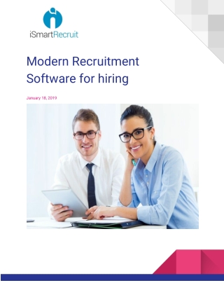 Modern Recruitment Software for hiring