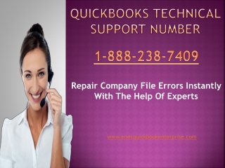 QuickBooks Technical Support Number 1-888-238-7409