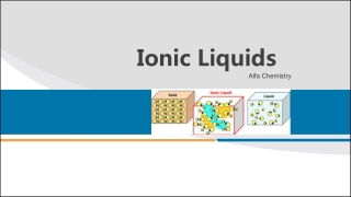 Ionic Liquids