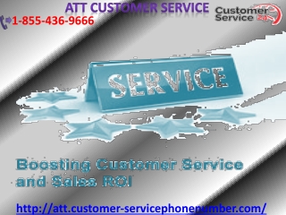 Call our experts at our ATT Customer Service 1855.436.9666