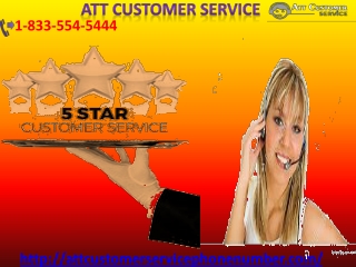 ATT Customer Service can handle any type of ATT error 1833.554.5444