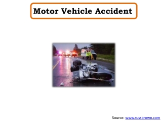 Motor Vehicle Accident