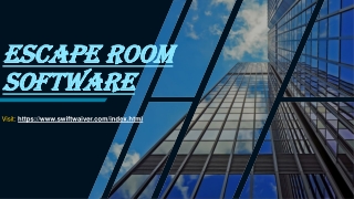 Escape room software