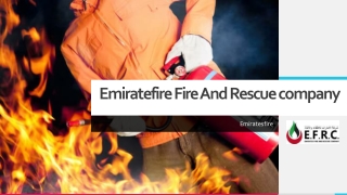 Emiratefire Fire And Rescue company