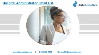 Hospital Administrator Email List | Hospital Admin Mailing Database