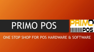 Primo POS - The One Stop Shop For POS Systems