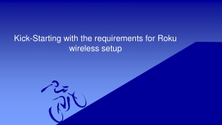 Setting up Roku using go roku wireless