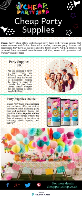 Cheap Party Supplies