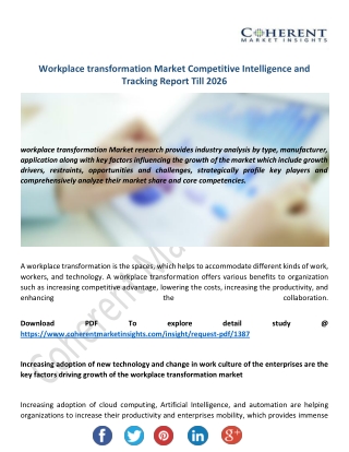 Workplace Transformation Market