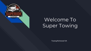 Towing Richmond VA | Superiortowingbaker