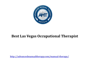 Best Las Vegas Occupational Therapist