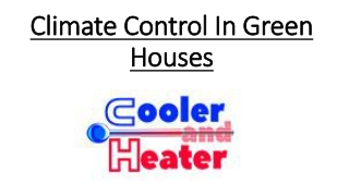 Air Conditioners, Air Coolers and Heaters Rental