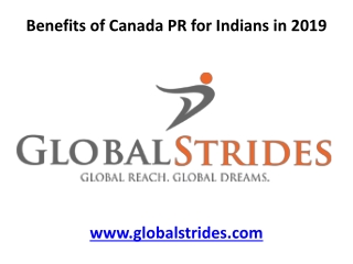 Benefits of Canada PR for Indians in 2019