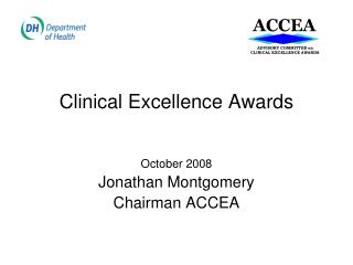 Clinical Excellence Awards
