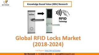 Global Radio Frequency Identification (RFID) Locks Market | KBV Research