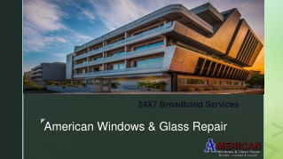 Top Quality Commercial Glass Repair Service in Bowie MD