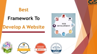 Best framework to develop a website