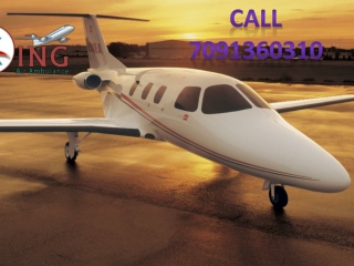Safely To Your Destination in Air Ambulance Services from Ranchi to Delhi by King Air