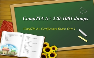 CompTIA A 220-1001 study guide