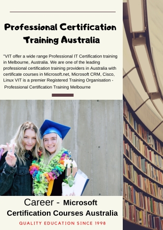 Microsoft Certification Courses Australia