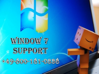 Windows 7 Kunden Support Nummer 49-800-181-0338