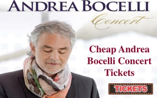 Cheap Andrea Bocelli Concert Tickets