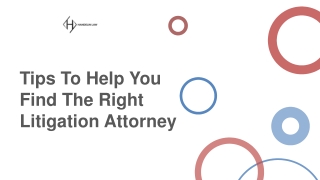 How To Hire The Perfect Litigation Attorney?