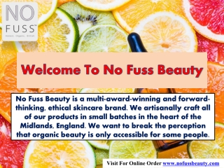 Buy Organic Natural Skin Care Products