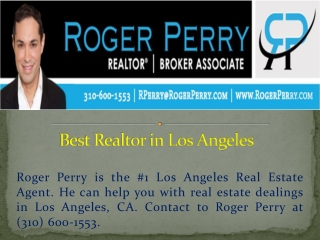 Best Realtor in Los Angeles