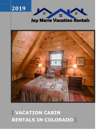 Vacation cabin rentals in colorado