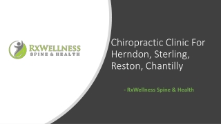 Chiropractic Clinic For Herndon, Sterling, Reston, Chantilly