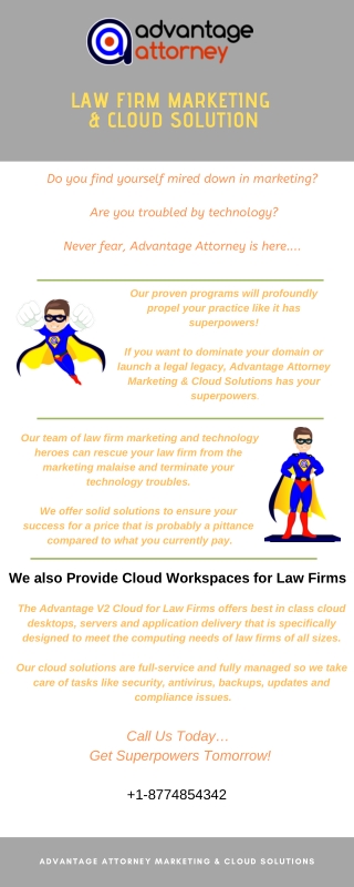 Law Firm Marketing and Cloud Solution