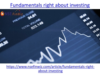 What are fundamentals right about investing