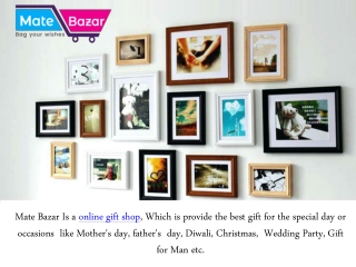 MateBazar Is Selling Personalised Photo Frames Online in India