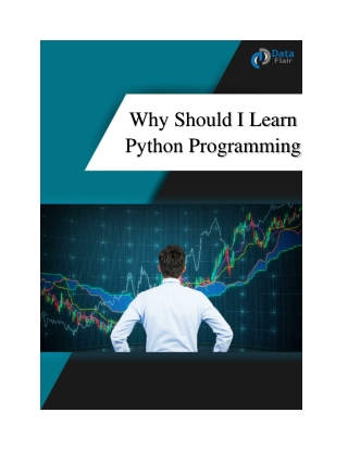 7 Reasons Why Should I Learn Python Programming