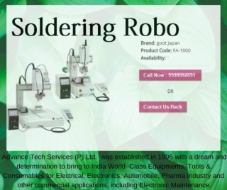 Best Leading Online “Soldering Robo” Supplier In Delhi India