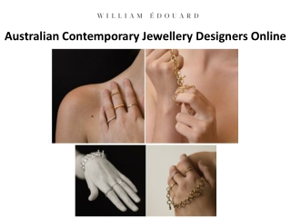 Australian Contemporary Jewellery Designers Online