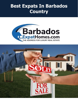 Best Expats In Barbados Country