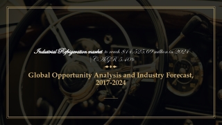 Industrial Refrigeration Market