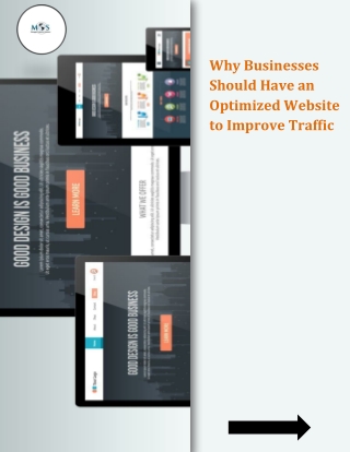 Why Businesses Should Have an Optimized Website to Improve Traffic