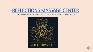 Best Russian Massage In Dubai - Reflections massage Center