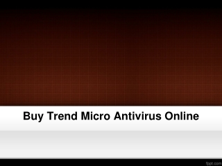 The Future Of Antivirus: Trend Micro Takes On The World